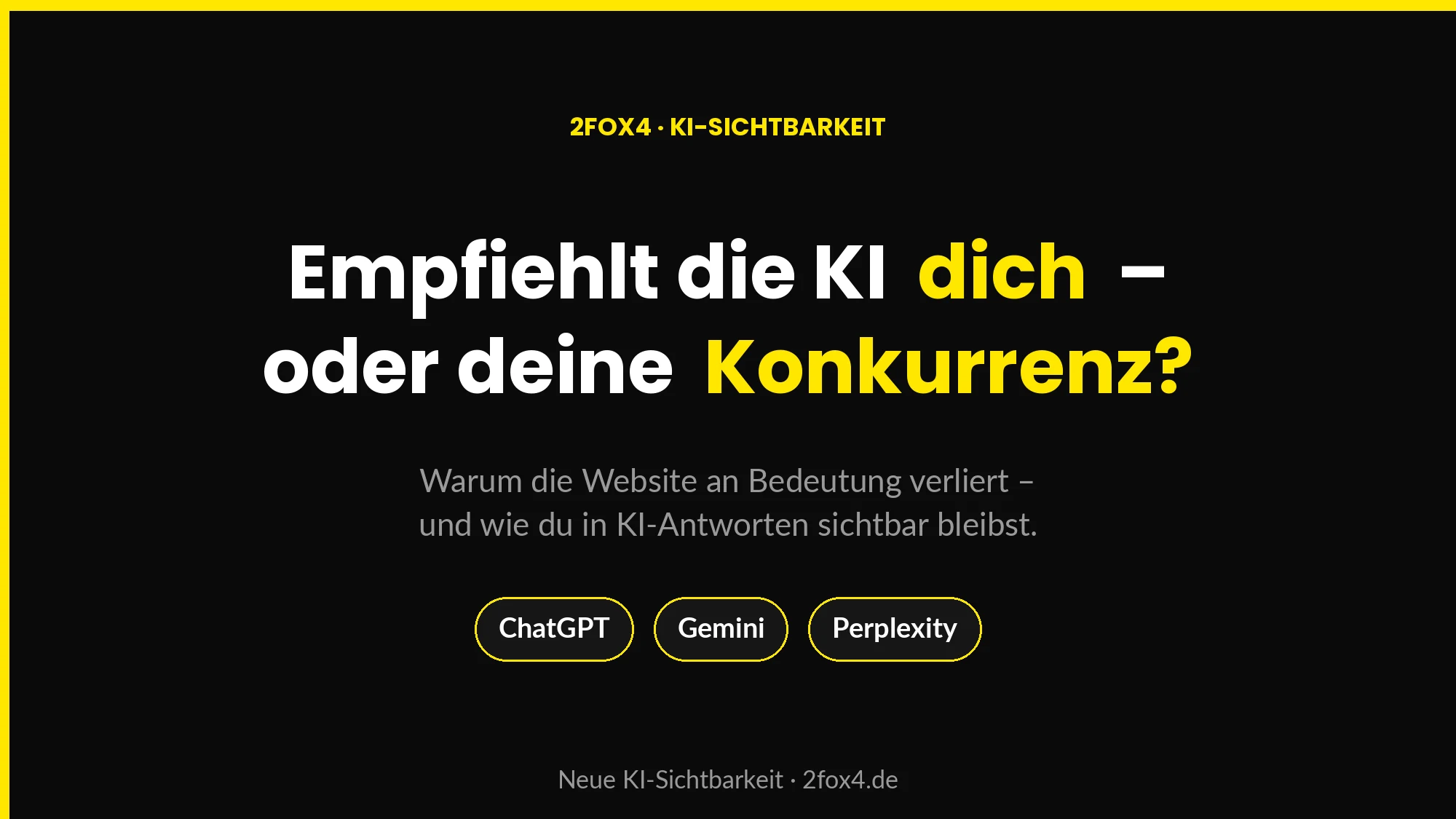KI-Sichtbarkeit statt klassischer Website – die Verschiebung von der Webseite zur Wissensbasis